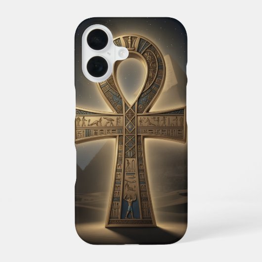 Ankh Symbol Meaning – Key of Life´6 iPhone 16ケース (裏面)