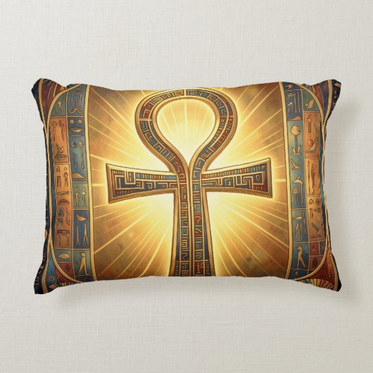 Ankh Symbol Meaning – Key of Life´7 アクセントクッション (正面)