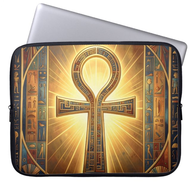 Ankh Symbol Meaning – Key of Life´7 ラップトップスリーブ (正面)