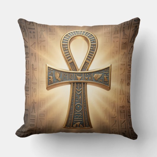 Ankh Symbol Meaning – Key of Life´9 クッション (正面)