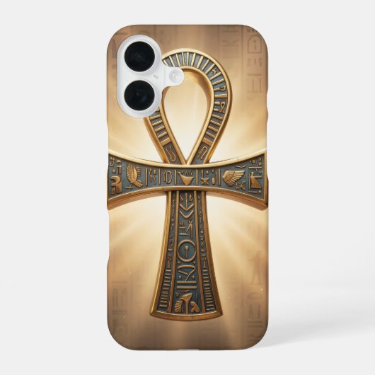 Ankh Symbol Meaning – Key of Life´9 iPhone 16ケース (裏面)