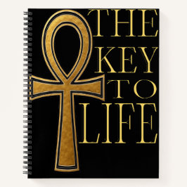 Ankh Wisdom Notebookハードカバー ノートブック