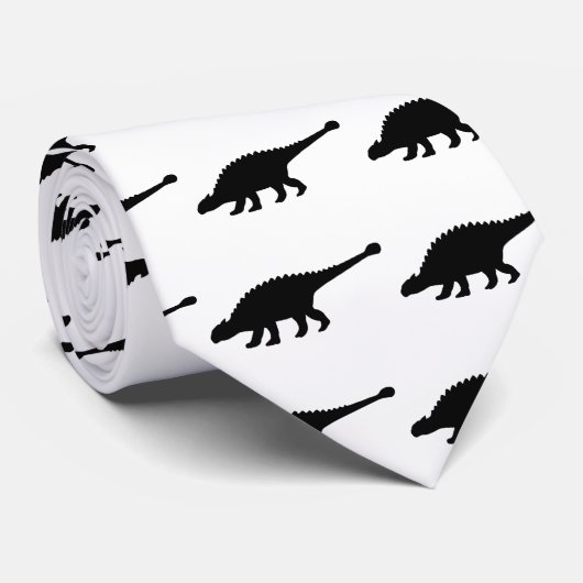 Ankylosaurusの恐竜 ネクタイ (ロール)