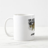 Ankylosaurus (溶かされたトカゲの恐竜) コーヒーマグカップ (左)