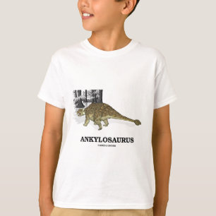 Ankylosaurus (溶かされたトカゲの恐竜) tシャツ