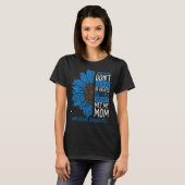 Ankylosing Spondylitis Awareness Ribbon Mom Tシャツ (正面フル)