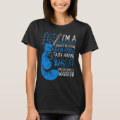 Ankylosing Spondylitis Warrior Awareness Ribbon Tシャツ (正面)