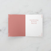 Anmutige japanische Geisha -  カード (内部)