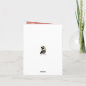 Anmutige japanische Geisha -  カード (裏面)