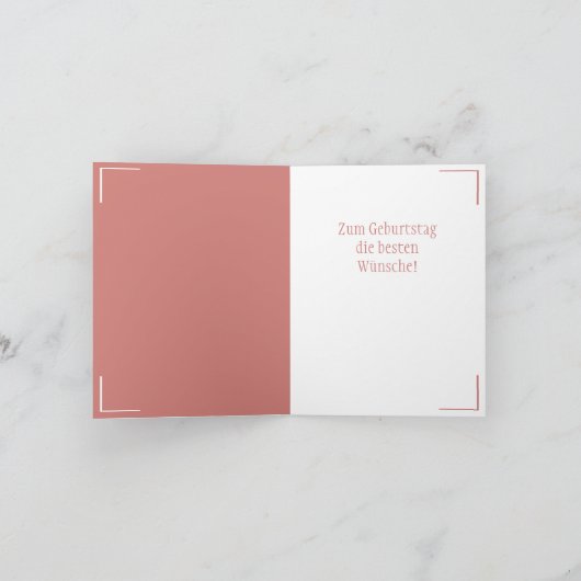 Anmutige japanische Geisha - カード (内部)