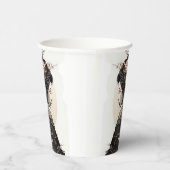 Anmutige japanische Geisha -  紙コップ (右)