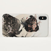 Anmutige japanische Geisha - Case-Mate iPhoneケース (裏面(横))