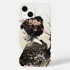 Anmutige japanische Geisha -  Case-Mate iPhone 14ケース