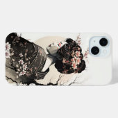 Anmutige japanische Geisha -  Case-Mate iPhoneケース (裏面 (横))