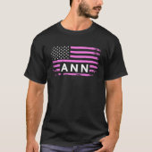 ANN AMERICAN FLAG  FOR ANN Tシャツ (正面)
