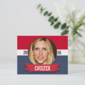 ANN COULTER 2016 ポストカード (スタンド正面)