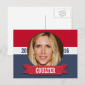 ANN COULTER 2016 ポストカード (正面/裏面)