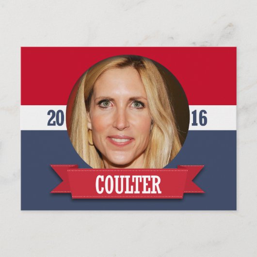 ANN COULTER 2016 ポストカード (正面)