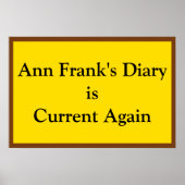 Ann Frank's Diary Current ポスター (正面)