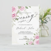 ANNA夕べウェディングレセプションパーティの招待状 招待状 (スタンド正面)