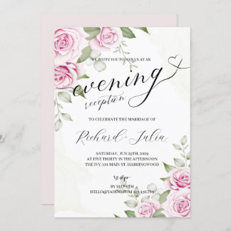 ANNA夕べウェディングレセプションパーティの招待状 招待状