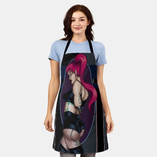 Anna エプロン (着用した状態)