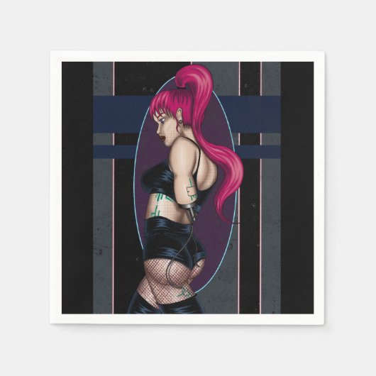 Anna スタンダードカクテルナプキン (正面)