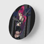 Anna ラウンド壁時計 (傾斜)