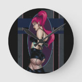 Anna ラウンド壁時計 (正面)