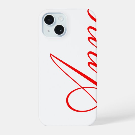 Anna - 美しいiPhoneケース iPhone 15ケース (裏面)