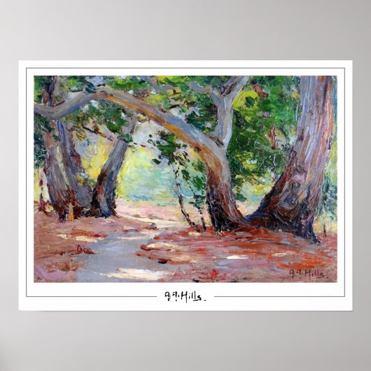 Anna Althea Hills Zeding Art Poster #1 ポスター (正面)