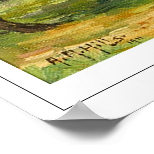 Anna Althea Hills Zeding Art Poster #3 ポスター (角)