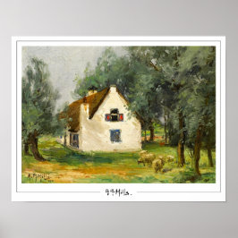 Anna Althea Hills Zeding Art Poster #3 ポスター