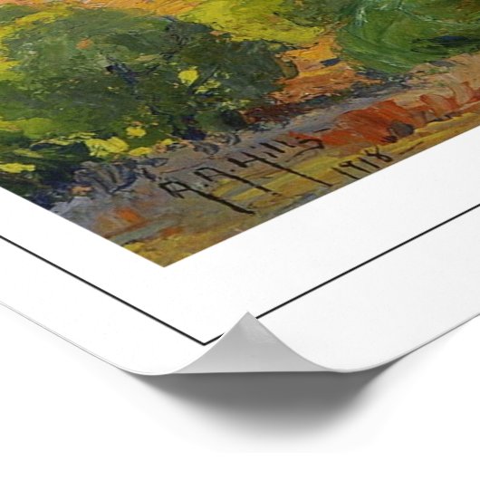 Anna Althea Hills Zeding Art Poster #6 ポスター (角)