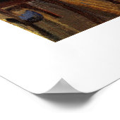 Anna Ancherによる青い部屋のアートの陽光 ポスター (角)