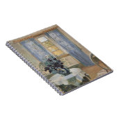 Anna Ancher's Blue Clematis in the Artist's Studio ノートブック (右側)