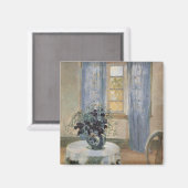 Anna Ancher's Blue Clematis in the Artist's Studio マグネット (正面/裏面)