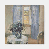 Anna Ancher's Blue Clematis in the Artist's Studio マグネット (正面)
