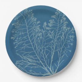 Anna Atkins – 植物写真、ヴィンテージデザイン ペーパープレート