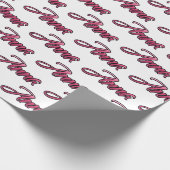 Anna faded pink personalisiertes Geschenkpapier ラッピングペーパー (角)