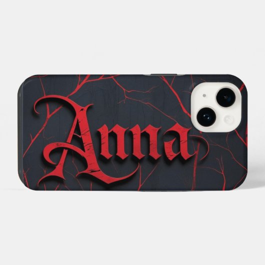 Anna In Gothic iPhoneケース (裏面横)