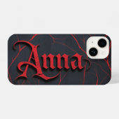 Anna In Gothic iPhoneケース (裏面横)