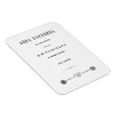 Anna Karenina - First Volume cover page (1878) マグネット (右側)