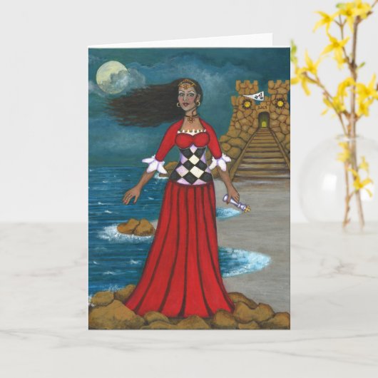 Annabelリーの挨拶状 カード (黄色い花)