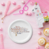 Annabelリー ペーパープレート (パーティー)