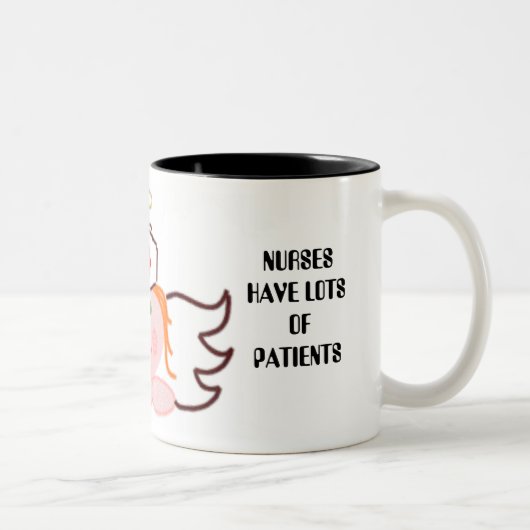 Annabelleの喜びの創造 ツートーンマグカップ (右)