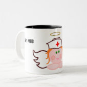 Annabelleの喜びの創造 ツートーンマグカップ (正面左)