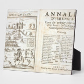 'Annalia Dubrensiaのタイトルページ:『イエレル』 フォトプラーク (側面)