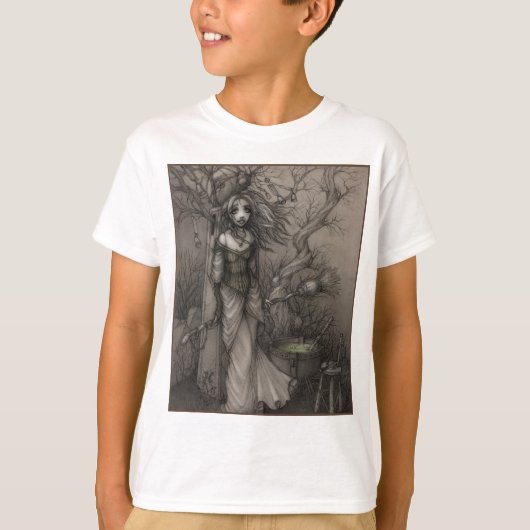 "Annamarieの絶望的な" Nightshade Tシャツ (正面)