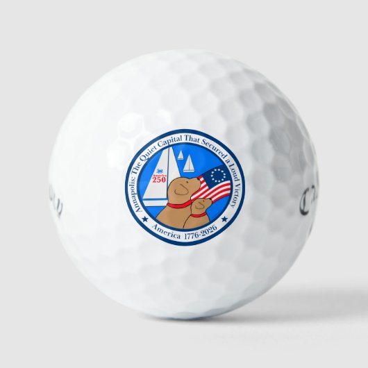 Annapolis America 250th Anniversary  ゴルフボール (正面)